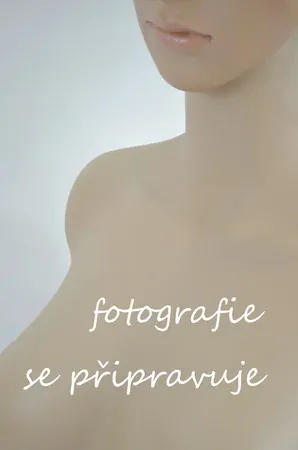 náhrdelník pružná šňůra, STARORŮŽOVÁ