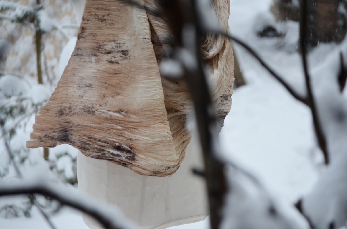 hedvábný šál habotai 200*90 cm, BEIGE